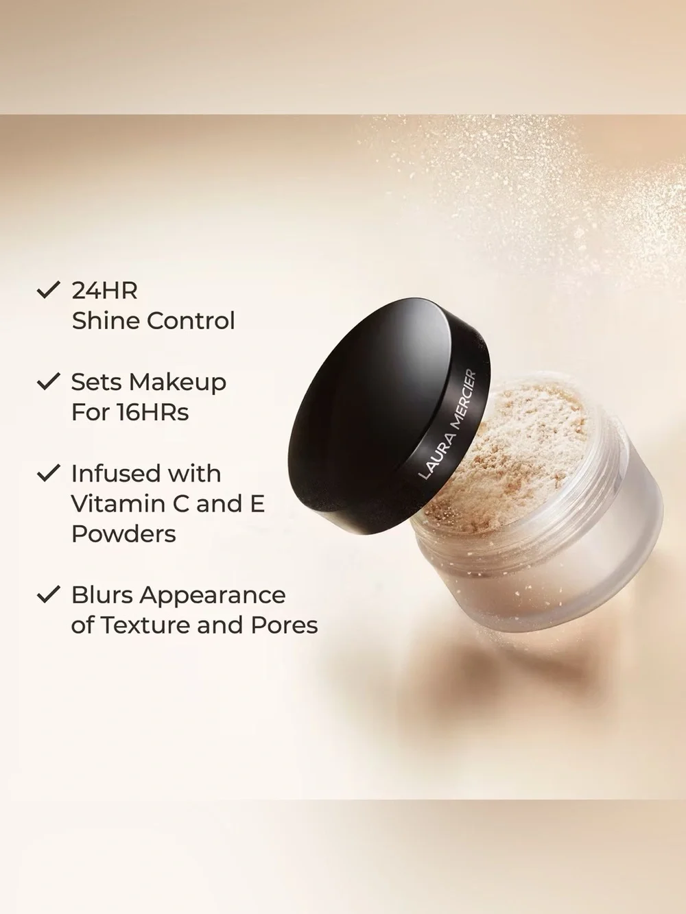 FULL SIZE NEW Laura Mercier Translucent Setting Powder